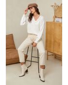 Maglione bianco Raylia