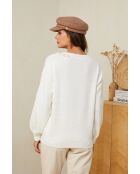 Maglione bianco Raylia