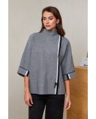 Zwart/grijze Mira sweater