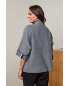 Zwart/grijze Mira sweater