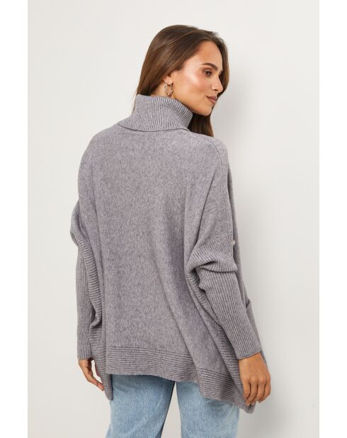 Selyne Grauer Pullover