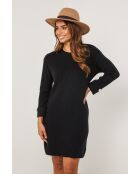 Abito in felpa Coralyne nero