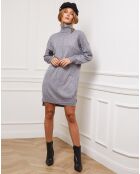 Robe en Cachemire mélangé Abufera grise