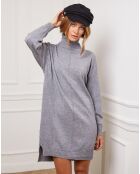 Robe en Cachemire mélangé Abufera grise