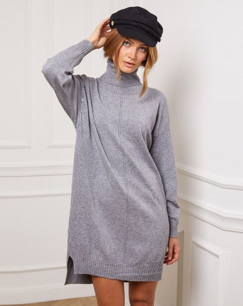 Robe en Cachemire mélangé Abufera grise