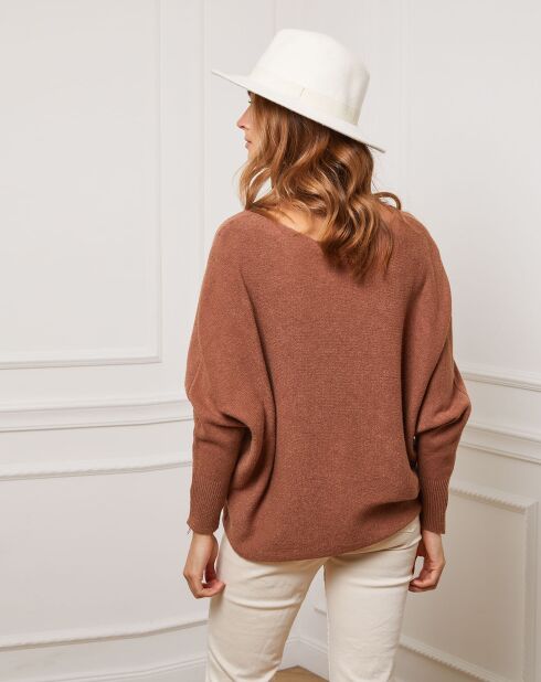 Pull Jackson en Cachemire mélangé camel