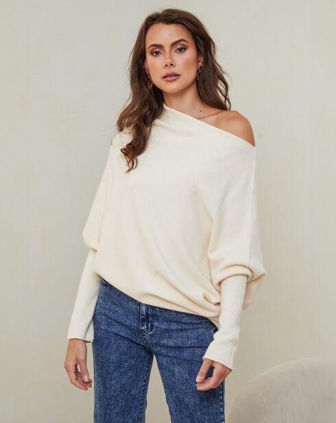 Poncho Isaszeg écru