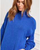 Robe Landreau en Cachemire mélangé bleu roi