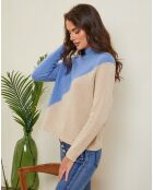 Pull en Laine mélangée Csorna jeans