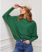 Pull Jackson en Cachemire mélangé vert