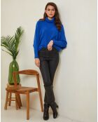 Pull Karcag bleu royal