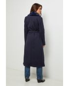 Cappotto blu scuro Anne-Sophie