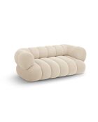 Koge 2-Sitzer-Sofa aus Samt, 180 x 95 x 70 cm, hellbeige