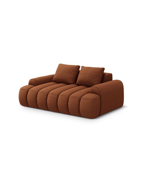 Sofá Kimi de ladrillo de 2 plazas - 175x100x84 cm