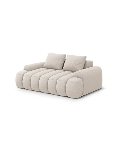 Canapé Kimi 2 Places beige - 175x100x84 cm