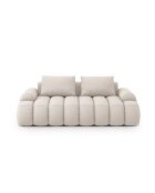 Sofá Kimi de 3 plazas beige - 200x100x84 cm