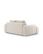 Sofá Kimi de 3 plazas beige - 200x100x84 cm