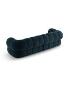 Koge 4-Sitzer-Sofa aus Samt, 240 x 95 x 70 cm, Petrolblau