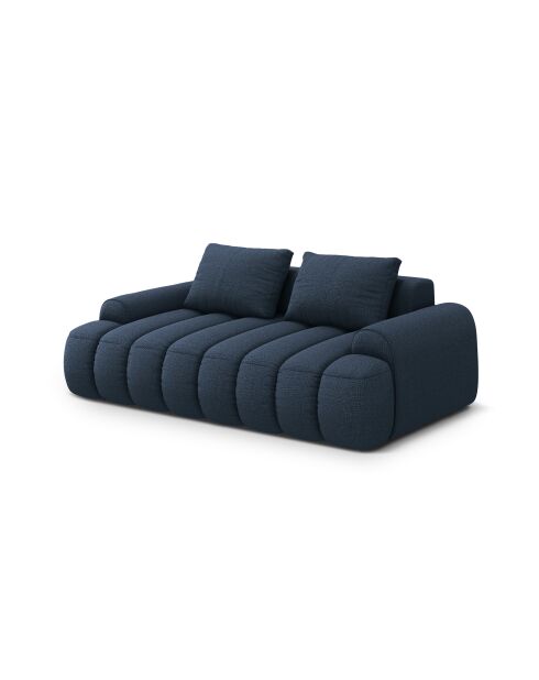 Canapé Kimi 3 Places bleu - 200x100x84 cm