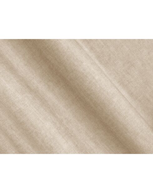 Koge 3-zitsbank in fluweel, lichtbeige, 210x95x70 cm