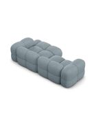 Loretto Ecksofa für 3 Personen, pastellblau, rechts, 250 x 147 x 68 cm