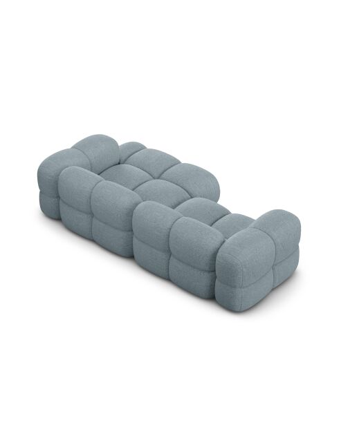 Loretto Ecksofa für 3 Personen, pastellblau, rechts, 250 x 147 x 68 cm