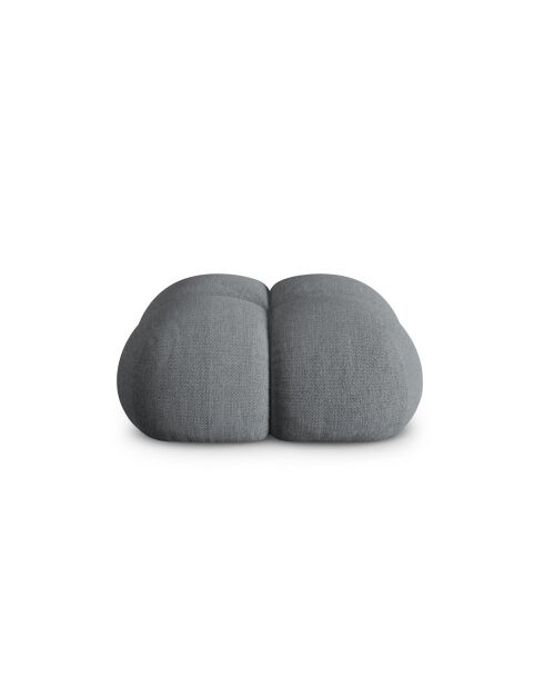Pouf Loretto 1 Place gris - 90x90x40 cm