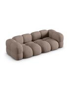 Loretto Capuccino-Sofa für 4 Personen, 250 x 100 x 68 cm