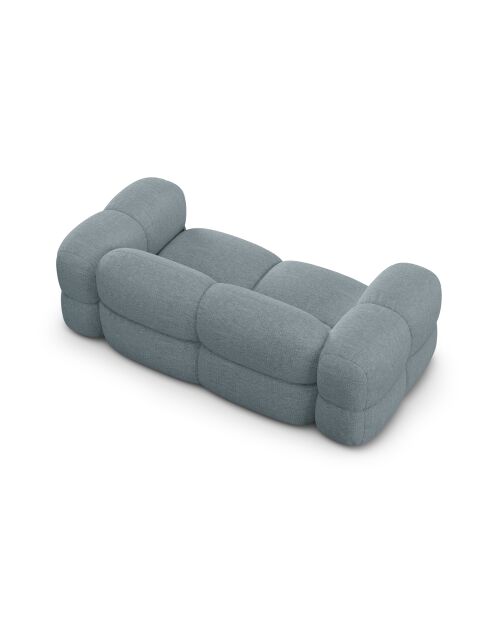 Loretto 3-zitsbank in pastelblauw - 210x100x68 cm