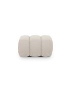 Pouf Kimi 1 Place beige - 75x55x40 cm