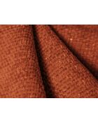 Pouf Theo 1 Place terracotta - 75x75x36 cm