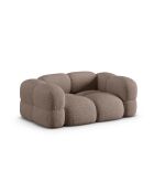 Capuccino 2-zitsbank Loretto - 180x100x68 cm