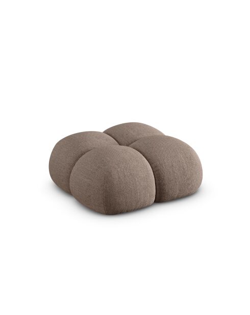Pouf Loretto 1 Place capuccino - 90x90x40 cm