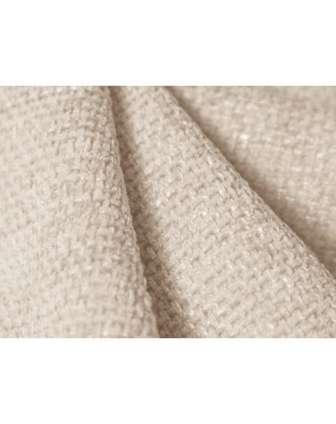 Pouf Theo 1 Place beige clair - 75x75x36 cm