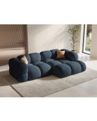 Loretto 3-zits hoekbank, donkerblauw, rechts, 250x147x68 cm