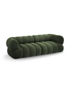 Koge 4-Sitzer-Sofa aus grünem Samt, 240 x 95 x 70 cm