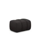 Pouf Kimi 1 Place gris foncé - 75x55x40 cm