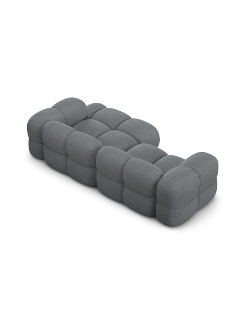 Loretto 3-zits hoekbank, grijs, rechts, 250x147x68 cm