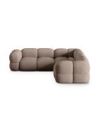 Loretto Ecksofa, symmetrisch, 4-Sitzer, Capuccino, 250 x 250 x 68 cm