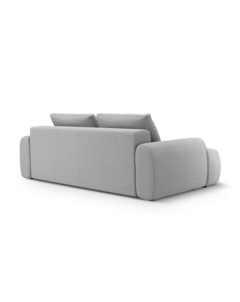 Canapé convertible avec coffre Kimi 4 Places gris clair - 250x100x84 cm