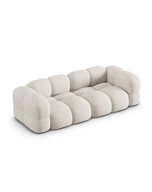 Beige 4-zitsbank Loretto - 250x100x68 cm