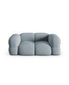 Loretto 2-Sitzer-Sofa, pastellblau, 180 x 100 x 68 cm