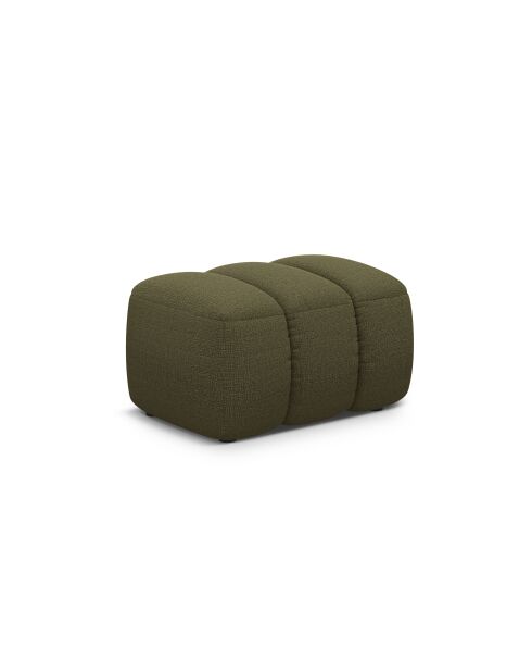 Pouf Kimi 1 Place vert - 75x55x40 cm