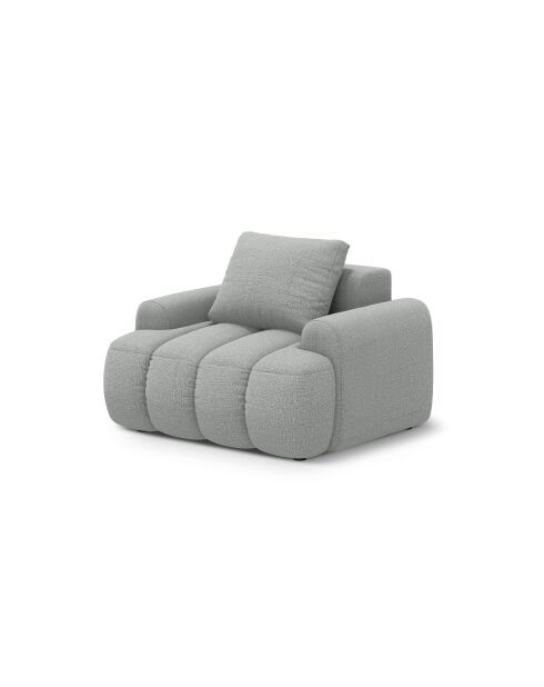 Fauteuil Kimi 1 Place gris clair - 95x85x84 cm