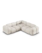 Canapé D'Angle Symétrique Loretto 4 Places beige - 250x250x68 cm