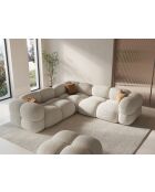 Canapé D'Angle Symétrique Loretto 4 Places beige - 250x250x68 cm