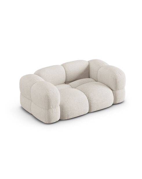 Canapé Loretto 2 Places beige - 180x100x68 cm