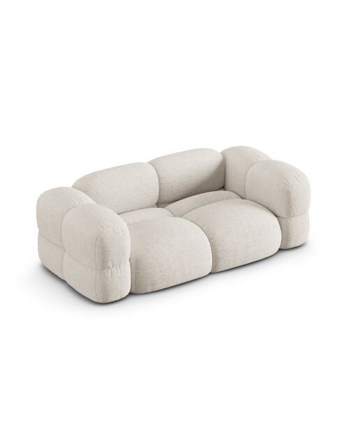 Canapé Loretto 3 Places beige - 210x100x68 cm
