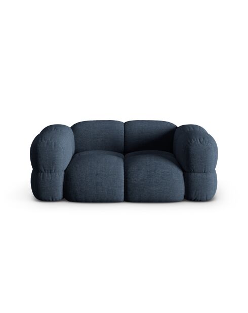 Loretto 2-Sitzer-Sofa, dunkelblau, 180 x 100 x 68 cm