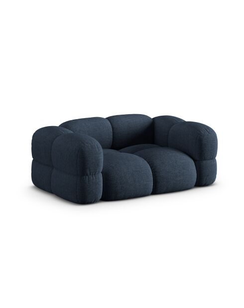 Loretto 2-Sitzer-Sofa, dunkelblau, 180 x 100 x 68 cm
